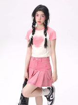 Litlookz Studio Barbie Cargo Mini Skirt, view 5