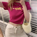 Litlookz Studio Barbie Embroidered Crop Top, view 5