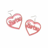 Litlookz Studio Barbie Glitter Earrings, view 2
