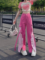 Litlookz Studio Barbie Patchwork Cargo Pants, view 2