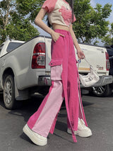 Litlookz Studio Barbie Patchwork Cargo Pants, view 3