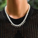 Litlookz Studio Baroque Pearl Necklace, view 5