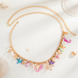 Litlookz Studio Beach Charm Belly Chain & Anklet, view 2