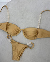 Litlookz Studio Beaded Strap Bikini Set, view 2