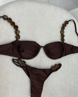 Litlookz Studio Beaded Strap Bikini Set, view 4