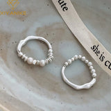 Litlookz Studio Beaded Wavy Ring, view 2