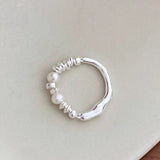 Litlookz Studio Beaded Wavy Ring, view 4