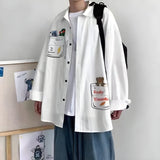 Litlookz Studio Bear & Skateboard Detailed Shirt, view 2