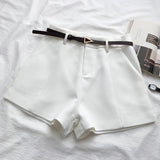 Litlookz Studio Belted High Waisted Shorts, view 6