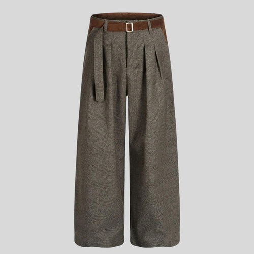 Litlookz Studio Belted Pleated Pants