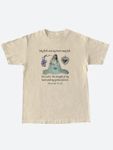 Litlookz Studio Bible Psalm 73:26 Tee, view 3