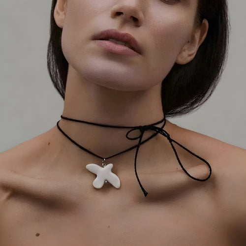 Litlookz Studio Bird Necklace & Earrings Set