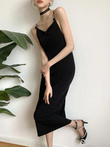 Litlookz Studio Black Butterfly Back Midi Dress, view 4
