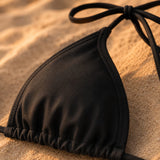 Litlookz Studio Black Classic Bikini Set, view 4