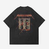 Litlookz Studio Black Energy Cat Band Tee, view 2