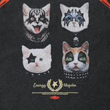Litlookz Studio Black Energy Cat Band Tee, view 3