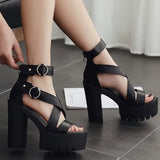 Litlookz Studio Black High Heels, view 2