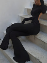 Litlookz Studio Black Jumpsuit, view 3