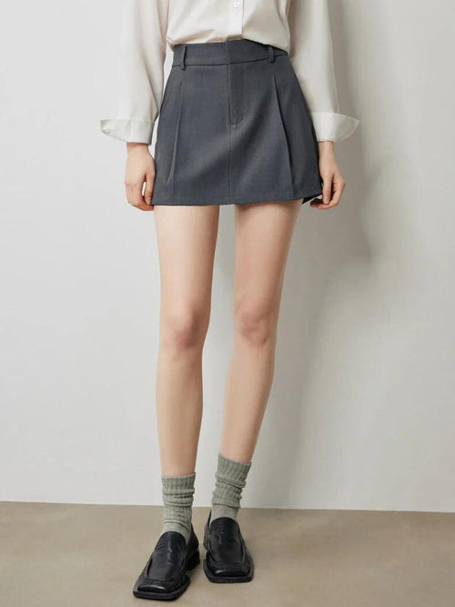 Litlookz Studio Black Mini Skort