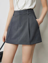 Litlookz Studio Black Mini Skort, view 3