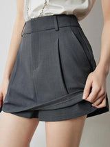 Litlookz Studio Black Mini Skort, view 4