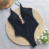 Litlookz Studio Black One Piece Swimsuit, view 5