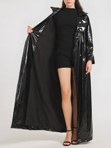Litlookz Studio Black Trench Coat, view 3