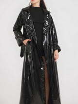 Litlookz Studio Black Trench Coat, view 4