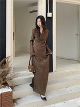 Litlookz Studio Blouse & Skirt Two Piece Set, view 5