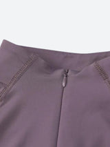 Litlookz Studio Bodycon Half Zip-Up Top, view 3