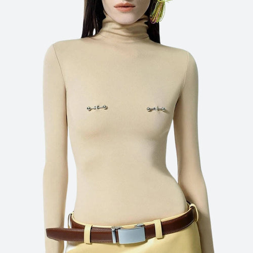 Litlookz Studio Bodycon Piercing Top