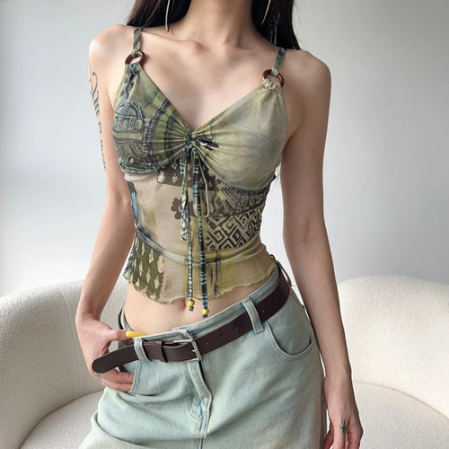 Litlookz Studio Bohemian Tie-Up Top