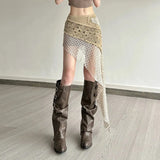 Litlookz Studio Boho Patchwork Mini Skirt, view 4
