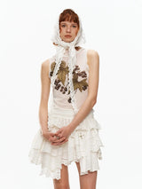 Litlookz Studio Botanical Mesh Top, view 3
