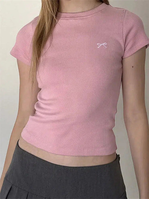 Litlookz Studio Bow Basic Tee