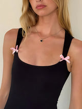 Litlookz Studio Bow Bodycon Mini Dress, view 3