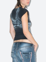 Litlookz Studio Bra Printed Tee, view 2