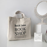 Litlookz Studio Brick Lane Bookshop Cloth Bag, view 3