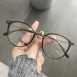 Litlookz Studio Brown Round Frame Glasses, view 2