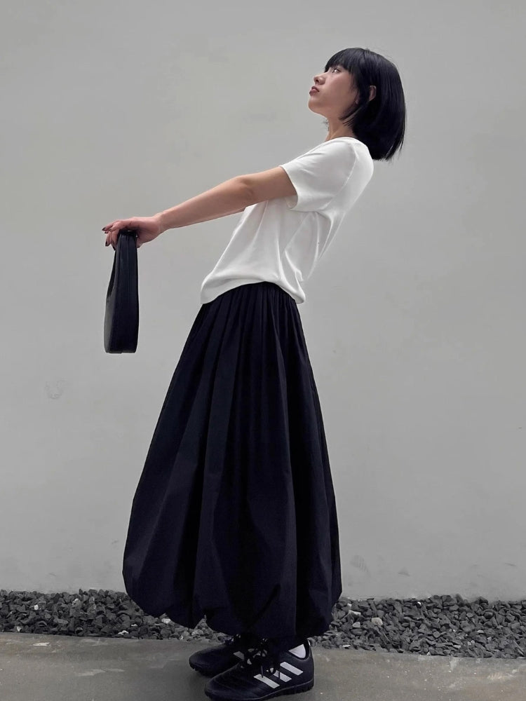 Litlookz Studio Bubble Midi Skirt