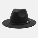 Litlookz Studio Buckle Band Fedora Hat, view 3
