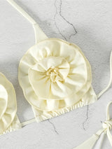 Litlookz Studio Butter Yellow Bikini Set, view 5