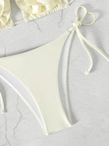 Litlookz Studio Butter Yellow Bikini Set, view 6