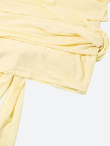 Litlookz Studio Butter Yellow Shirt & Mini Skirt Two Piece Set, view 6