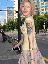 Litlookz Studio Butterfly Chain Tee, view 5