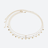 Litlookz Studio Butterfly Layered Beaded Belly Chain, view 4