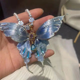 Litlookz Studio Butterfly Necklace, view 2
