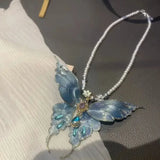 Litlookz Studio Butterfly Necklace, view 3