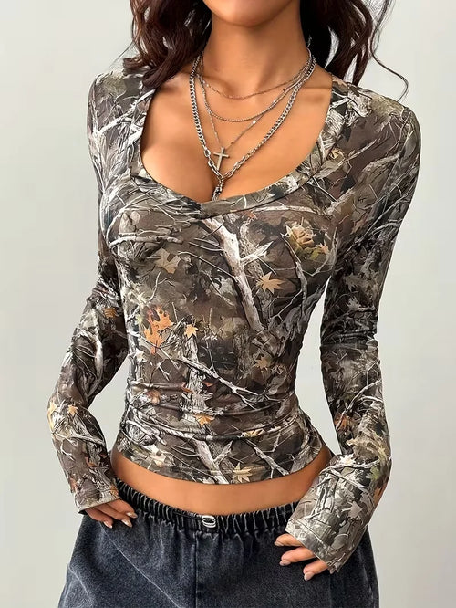 Litlookz Studio Camo Top