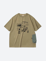 Litlookz Studio Camping Pocket Tee, view 5